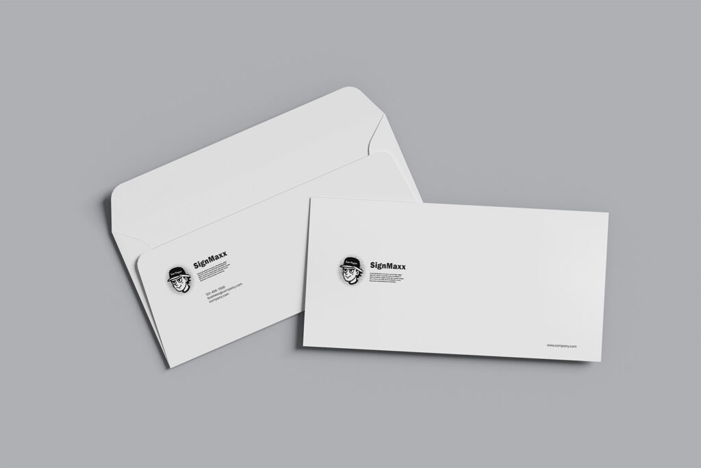 WHITE envelop
